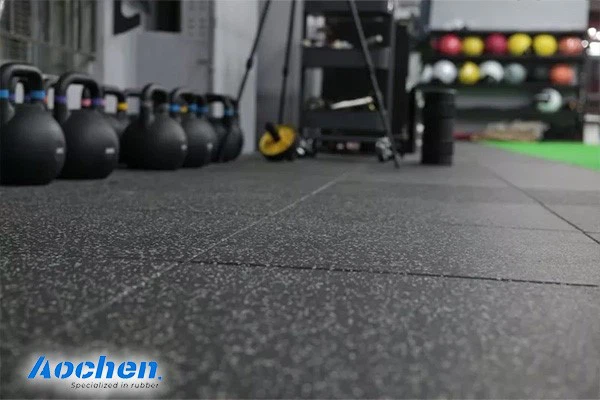 rubber floor gym