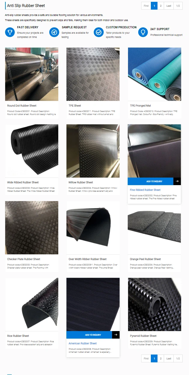 AOCHEN-ANTI SLIP RUBBER SHEET 2 AOCHEN-ANTI SLIP RUBBER SHEET 2